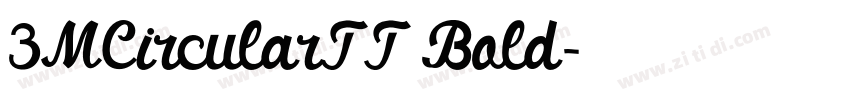 3MCircularTT Bold字体转换 3MCircularTT Bold字体转换